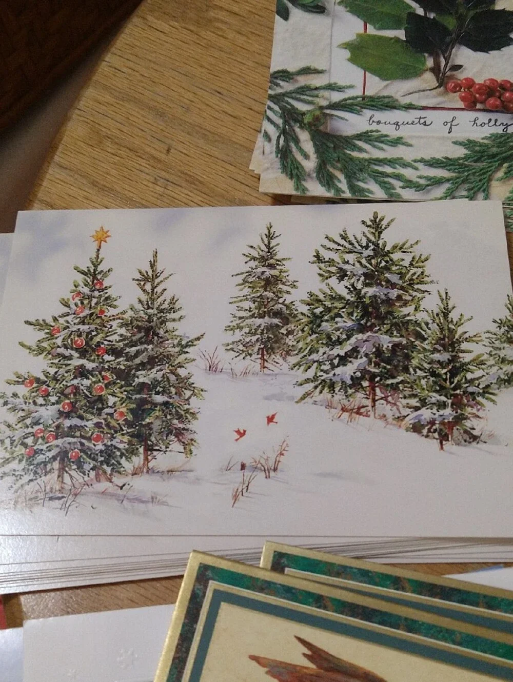 Mixed Lot Greeting Card Holiday Christmas